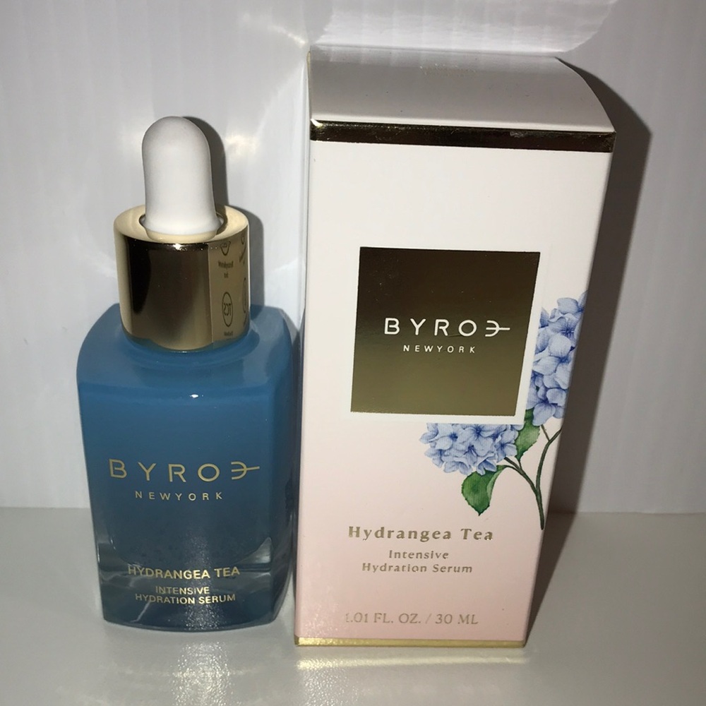 Byroe Hydrangea Tea Intensive Hydration Serum 1.01oz NEW